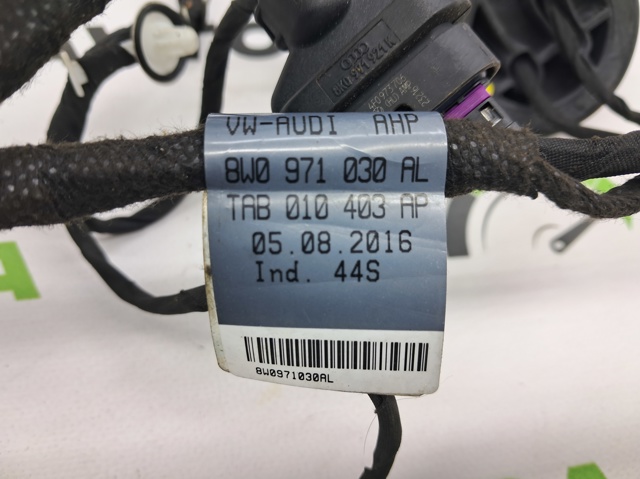 Джгут проводів передньої двері 8W0971030BJ VAG