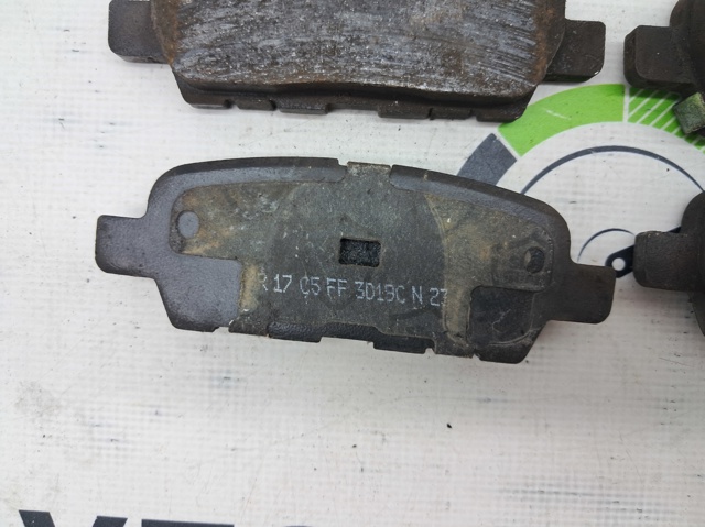 Колодки гальмівні задні, дискові D40604BA0C NISSAN