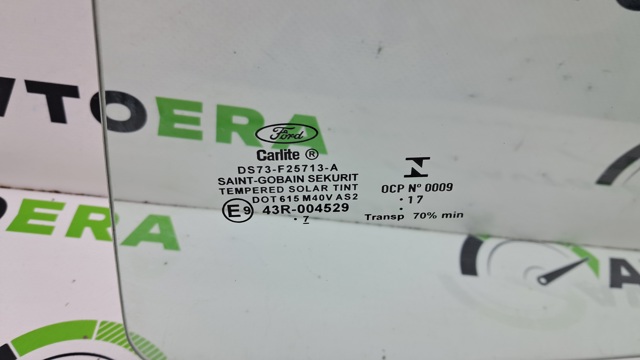 Скло заднє ліве DS7Z5425713A FORD