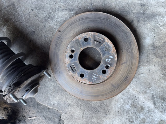 Гальмо дискове переднє 51712AA000 HYUNDAI