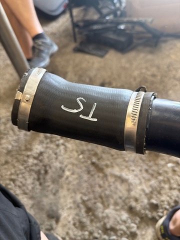 Патрубок дросельний 6C0145838A VAG
