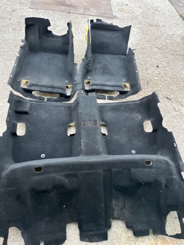 Покриття підлогове салону, заднє 749065DA1A NISSAN