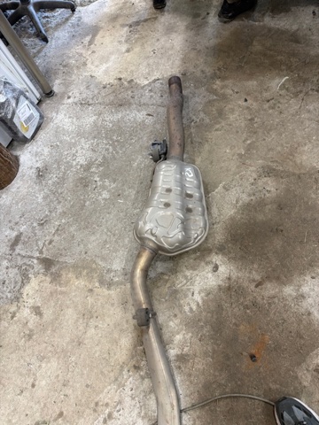 Вихлопна труба 80A253409G VAG