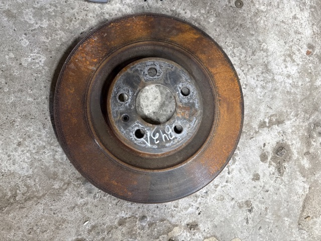 Диск заднього гальма 8W0615601E VAG