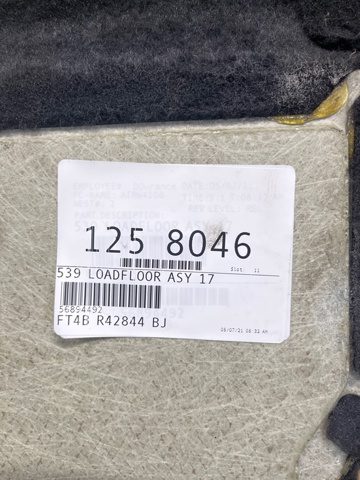 Шторка двері багажного відсіку FT4Z5813046C FORD
