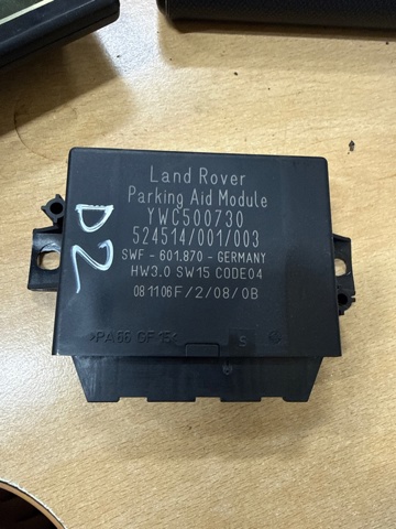 Модуль (блок ЕБУ) управління парктроніком YWC500730 LAND ROVER