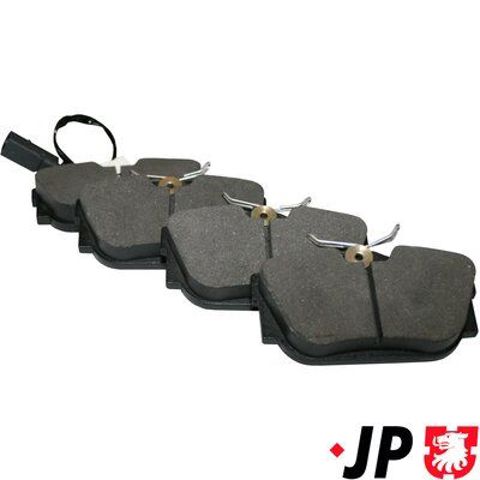 Колодки гальмівні задні, дискові 1163706110 JP GROUP