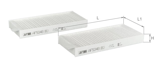 Фільтр повітряний обігрівача AF5048A ALPHA FILTER