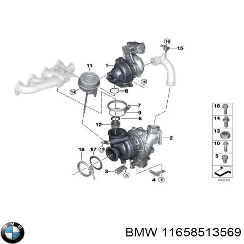 Турбіна 11658513569 BMW