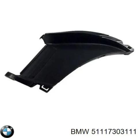 Повітропровід гальмівного диска, лівий 51117303111 BMW