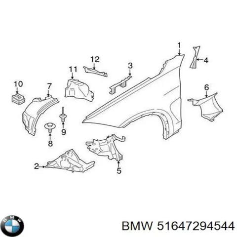 Кронштейн кріплення крила переднього правого, передній 51647294544 BMW