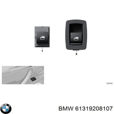 Кнопка підйомника переднього правого скла 61319208107 BMW