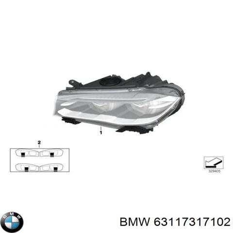 Фара правая 63117317102 BMW