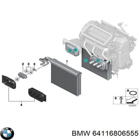 Випарник Бмв X6