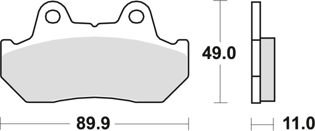Колодки передні MCB512 TRW