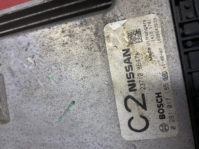 Блок електронного управління 23710BB47A NISSAN