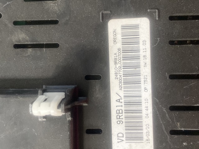 Прилади управління 248109RB1A NISSAN