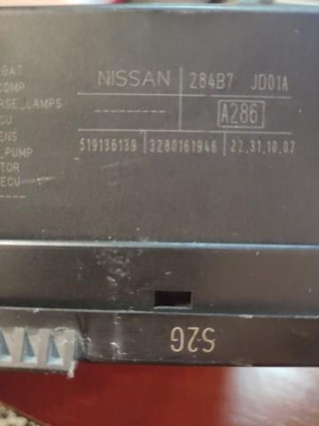 Реле запобіжників 284B7JD01A NISSAN