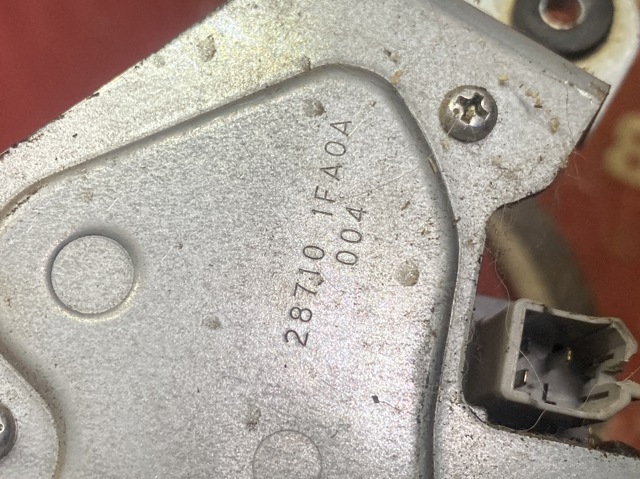 Склоочисник дверей задка 287101FA0A NISSAN
