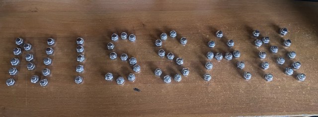 Гайка колісна 40224V5510 NISSAN
