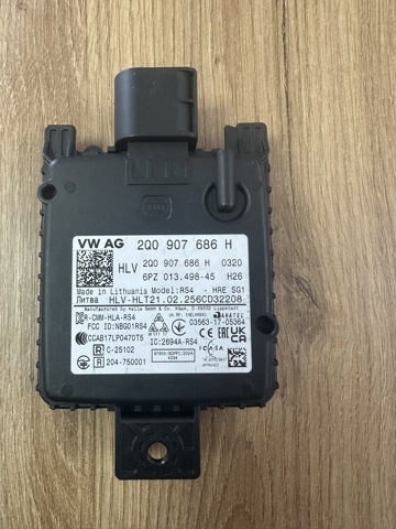 Датчик контролю мертвої зони, задній 2Q0907686H VAG