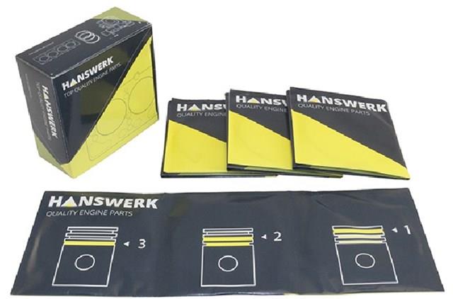 Кільця поршневі на 1 циліндр, STD. HW300030 HANSWERK