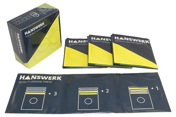 Маслоз'ємні поршневі кільця, стандартні HW300090 HANSWERK