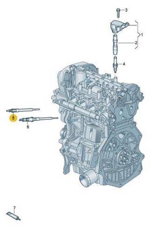 Свічки розжарювання 0250403009 BOSCH