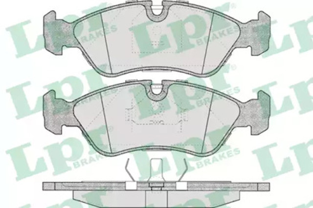 Тормозні колодки Opel Kadett E