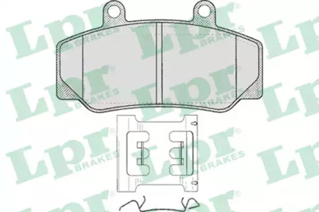Гальмівні колодки Volvo 740