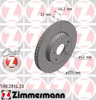 Диск переднього гальма 590281420 ZIMMERMANN