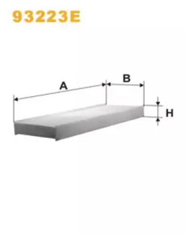 Внутрішньосалонний фільтр Mercedes Benz Truck TRUCK ACTROS