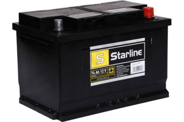 Автомобільна батарея BASL74P STARLINE