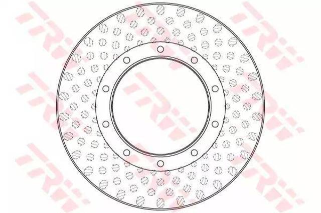 Гальмо дискове переднє Mercedes Benz Truck TRUCK ACTROS