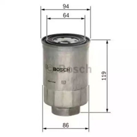 Фільтр-відстійник палива грубої очистки F026402110 BOSCH