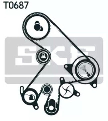 ГРМ ремень VKMA91303 SKF