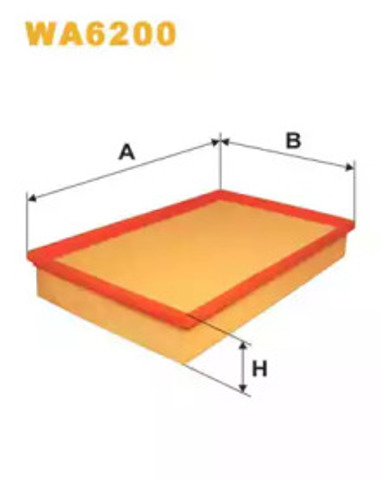 Елемент повітряного фільтра Lancia Kappa