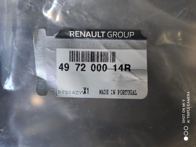 Трубка високого тиску ГПК 497200014R RENAULT