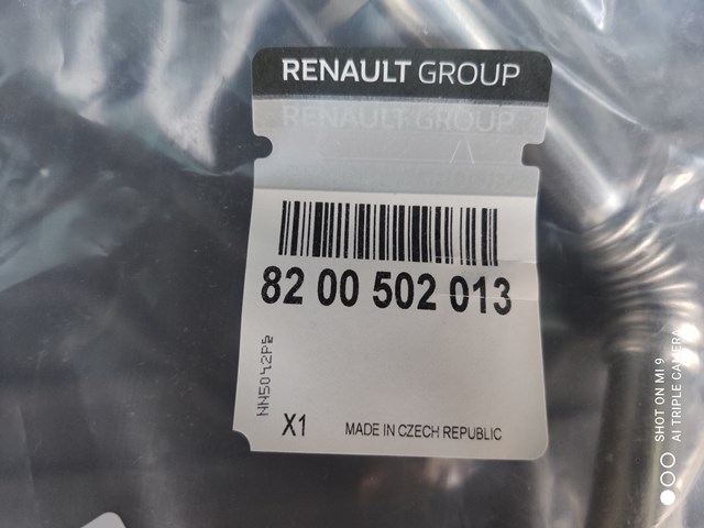 Трубка/шланг відводу масла від турбіни 8200502013 RENAULT
