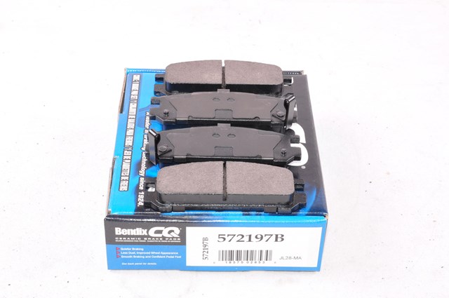 Колодки гальмові задні, дискові 572197B BENDIX