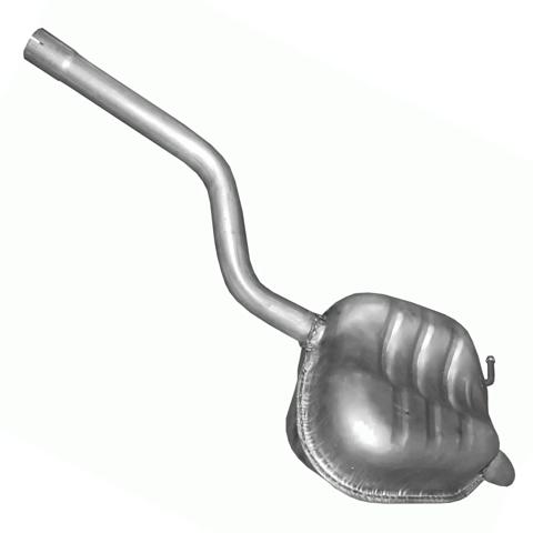 Вихлоп Skoda Octavia 2 A5