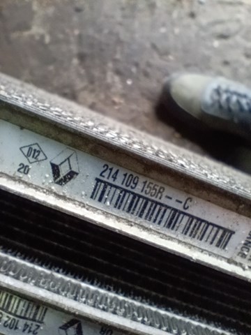 Радіатор охолодження, додатковий 214109155R RENAULT