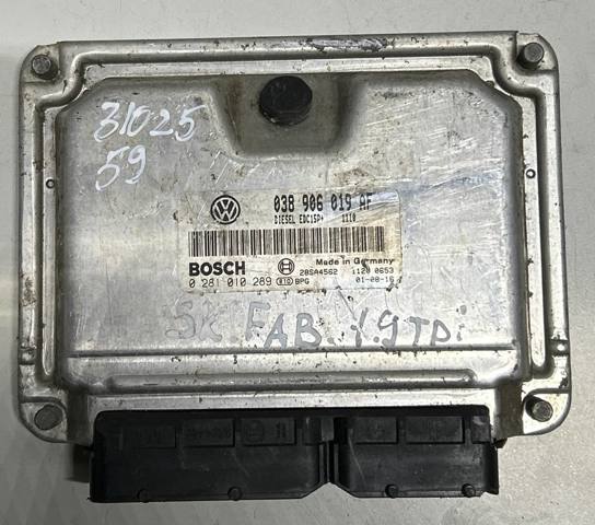 Блок електронного управління 038906019AF VAG