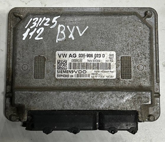 Комп'ютер двигуна 03E906023D VAG
