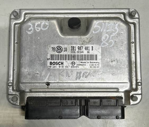 Комп'ютер двигуна 3B1907401B VAG