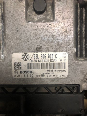 Модуль управління двигуном 03L906018C VAG
