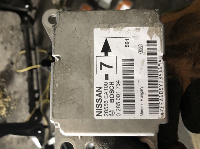 Модуль-процесор управління подушки безпеки 28556EA100 NISSAN