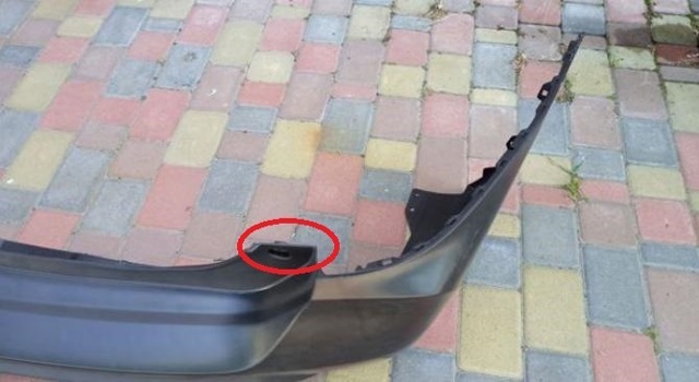 Кожух бампера заднього 850226FL0H КИТАЙ