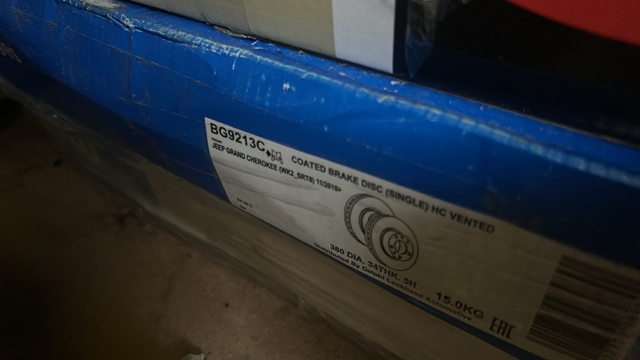 Диск переднього гальма BG9213C DELPHI