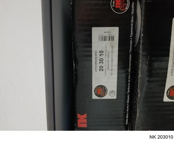 Nk тормозной диск передний (256x24) mitsubishi galant 90-93, 4wd i 4ws 92- 203010